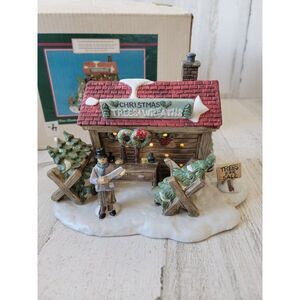 Holiday Gatherings Christmas Trees Wreaths House Village accessory